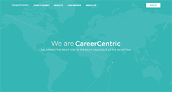 Desktop Screenshot of careercentric.com